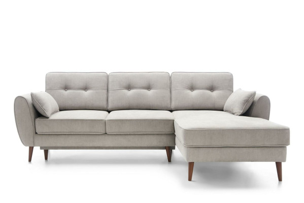Sofas Ontwerp Hoekbank L-vorm Meubels Bed Functies Stof Leder Slaapbank