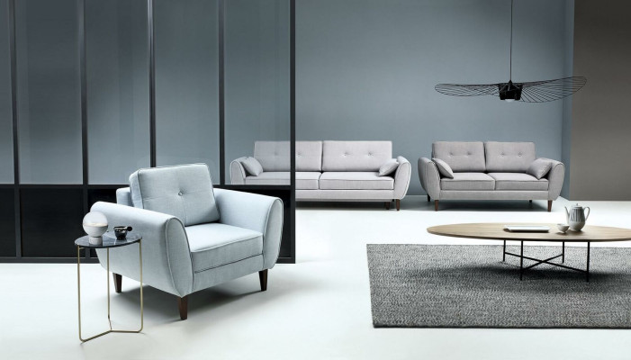 Sofa's moderne luxe set 3+2+1 zit stof complete sets Nieuwe meubels