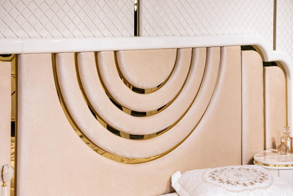 Modern slaapkamer set Bed + 2x nachtkastjes Design meubels 3 delig. Nieuw.