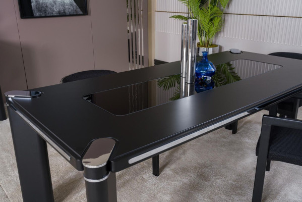 Eetkamerset 6x stoelen eettafel eetkamer designer houten stoel set nieuw