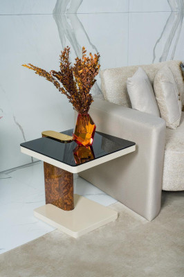 Moderne salontafel Bijzettafel Woonkamertafel Sofatafel Houten tafel Meubels