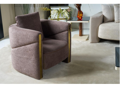 Ontwerp Fauteuil Luxe Fauteuil Relax Textiel Fauteuil Club Lounge Moderne Luxe