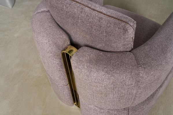 Ontwerp Fauteuil Luxe Fauteuil Relax Textiel Fauteuil Club Lounge Moderne Luxe