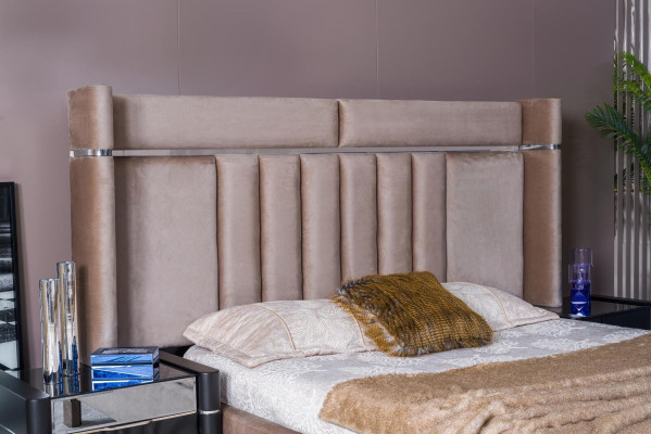 Luxe slaapkamer set Bed + 2x nachtkastjes Hout Compleet Modern Nieuw