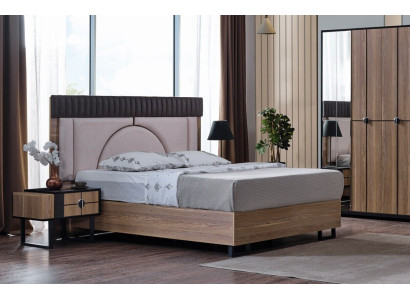 Slaapkamer set Luxe Compleet Bed + 2x Nachtkastjes 3-delig Modern Set Nieuw