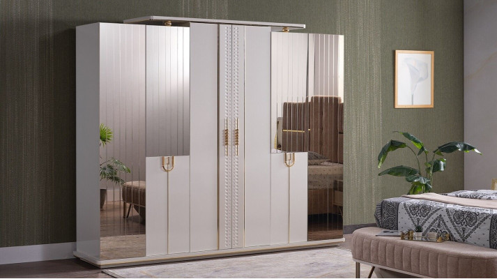 Kledingkast Ontwerp Luxe Kast Moderne Stijl Kasten Slaapkamer Meubels Nieuw