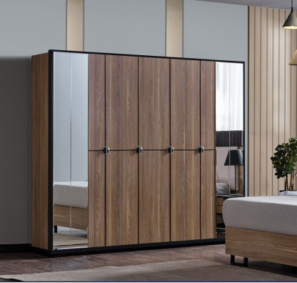 Kledingkast Kasten Kast Ontwerp Hout 246 cm Modern Meubels Nieuw