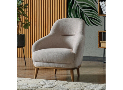 Fauteuil Bekleding Zitter Design Bank Ontspanning Stof Design Fauteuil Club Lounge