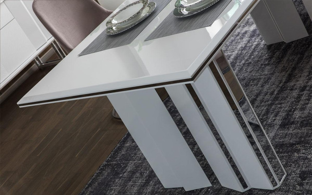 Eetkamer set Luxe 6x stoelen + eettafel eetgroep set fauteuils Nieuw Modern