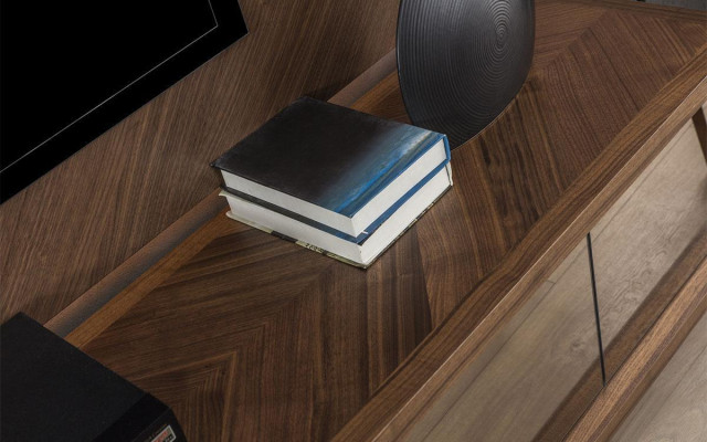 Woonkamer wand hout moderne stijl plank woonkamer meubels kast RTV met tv frame