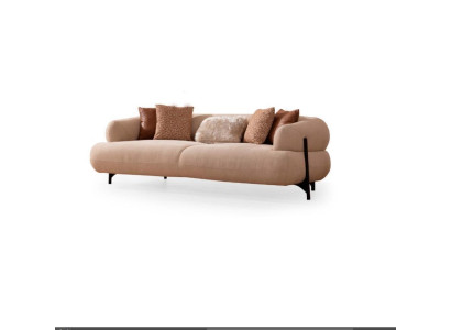 Bankstel 3-zitter Designbanken gestoffeerde banken Lederen relaxstoelen Meubels Modern Relax Nieuw