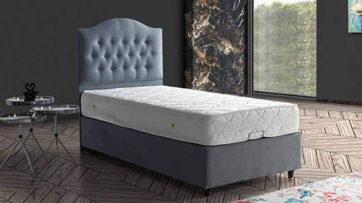 Bedontwerp Luxe Chesterfield-gestoffeerde slaapkamermeubels Modern 90x190 Luxe