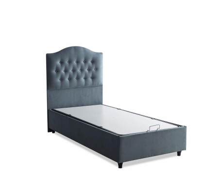 Bedontwerp Luxe Chesterfield-gestoffeerde slaapkamermeubels Modern 90x190 Luxe