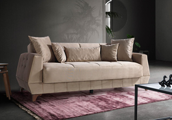 Sofaset 3+2+1+1 zitsbank Compleet set Relaxfauteuil 4-delig.