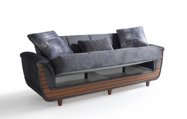 Bankstel 3+2+1+1 Hout Woonkamer Luxe Bank Modern Stof Compleet Modern
