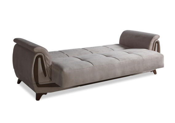 Bankstel 3+2+1+1 hout woonkamer luxe bank modern stof compleet nieuw