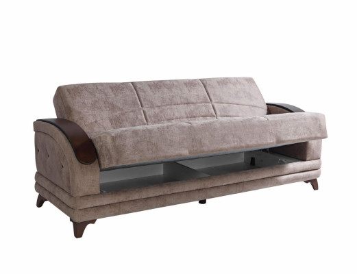 Bankstel 3+2+1+1 Hout Woonkamer Luxe Bank Modern Stof Compleet Modern Nieuw