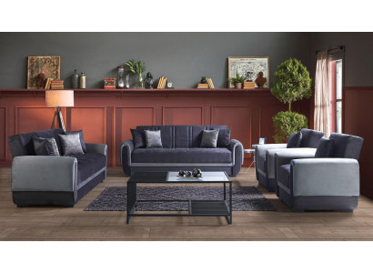 Sofa set 3+2+1+1 zits Textiel Modern Compleet Fauteuil Bank 3 Zits Luxe 3