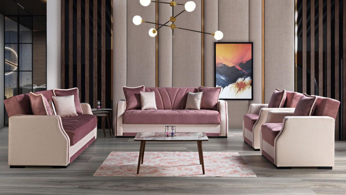 Luxe bankstel compleet Bank Bank Moderne set Woonkamer Relax 3+2+1+1 Nieuw