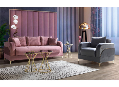 Sofaset 3+1 zits Modern Relax fauteuil Stijl 2-delig Luxe woonkamermeubels