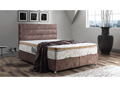 Bedontwerp Bedden Luxe Bedlade Bekleding Slaapkamermeubilair Stof 160x200