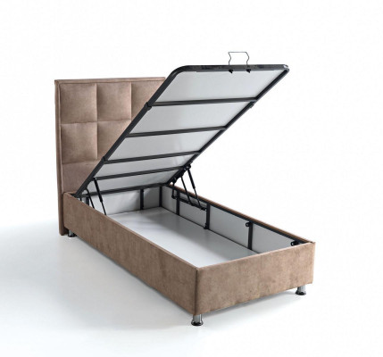 Bed ontwerp Bedden Luxe Gestoffeerde Slaapkamermeubels Modern 90x190