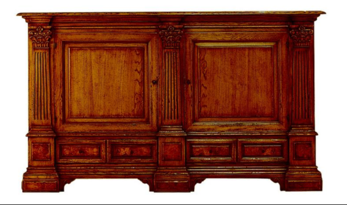 Dressoir lade vitrine woonkamer hout buffet dressoir sideboard kast nieuw