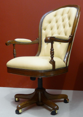 Chefsessel Stoelen Kantoorinrichting Stoel Bureaustoel Draaistoel Fauteuil Barok Nieuw