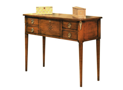 Meubelstijl Barok Ontwerp Hout Italiaanse meubels Console tafel Bruin Dressoir