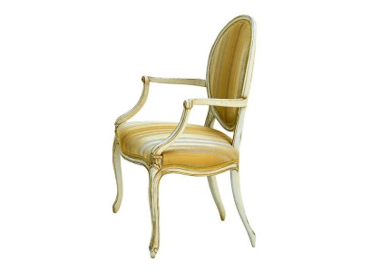 Stoel Stoelen Luxe Design Fauteuil Hout Bekleding Art deco Eetkamermeubels Hout