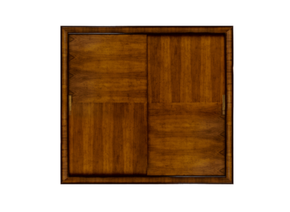Kledingkast Bruin Hout Meubels Kast Ontwerp Luxe Zweefdeurkasten Nieuw