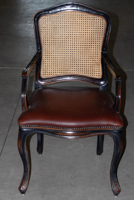 Klassieke stoelen Designer eetkamerstoel Luxe houten leunstoel Houten stoel Stoel