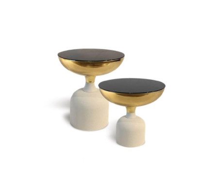 Ontwerper Roestvrijstalen Tafel Moderne Bijzettafel Woonkamer Luxe Meubels