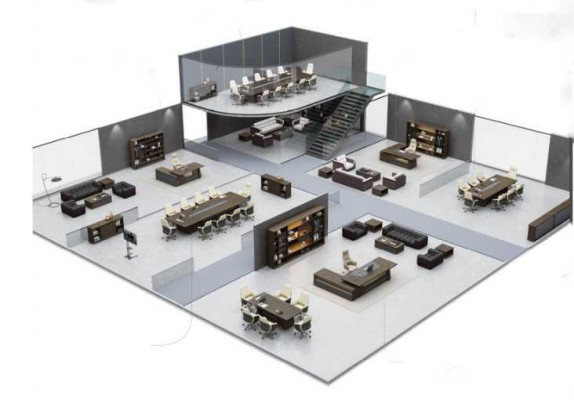 Moderne conferentietafel computertafel meubels vergadertafel nieuw