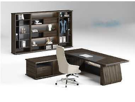 Hoekbureau Kantoorinrichting Directiekamer Meubeldesign Bureautafel