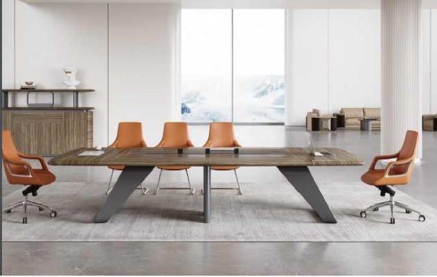 Houten vergadertafel Besprekingstafel Kantoorinrichting Designer tafels Nieuw