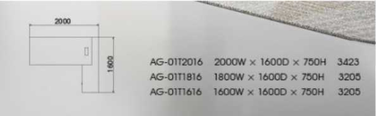 Hoekbureau Moderne kantoormeubelen Luxe design Kantoorinrichting