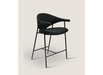 Stijlvolle zitmeubelen Ontwerper Eetkamerstoelen met stalen poten Modern.