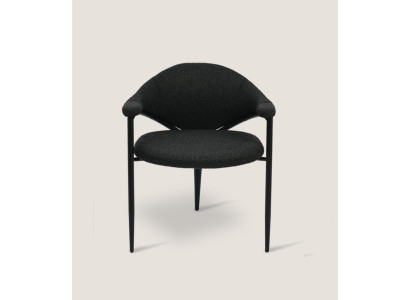 Zwarte designstoel Luxe eetkamerstoel Moderne inrichting