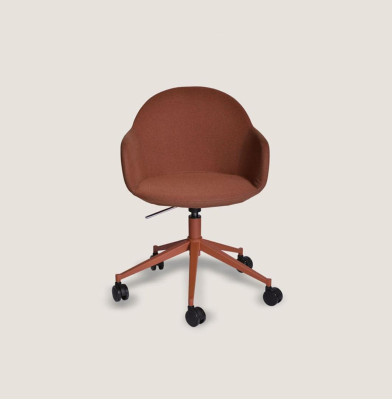 Bruine bureaustoel Luxe directeursstoel Lederen meubels Draaibare stoel Meubels Nieuw