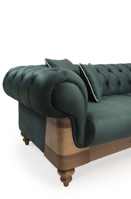 Moderne Chesterfield bankstel 3+3 zits luxe set woonkamer bank