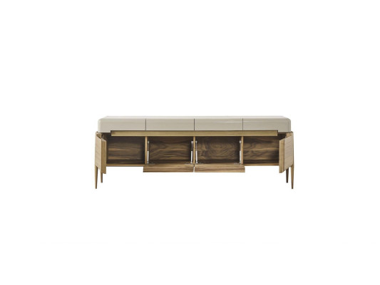 Dressoir buffet ladenkast hout bruin eetkamer kast dressoirs