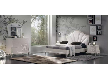 Luxe slaapkamer set 5-delig. Bed 2x nachtkastjes commode designmeubels