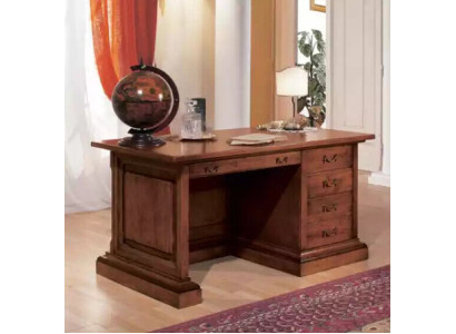 Klassiek bureau Luxe kantoormeubilair Houten meubels Tafel Meubels