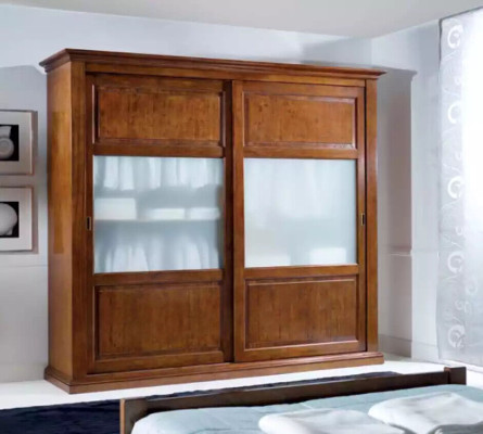 Slaapkamer meubels Italië houten kast kast massief houten kledingkast