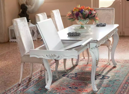 Italiaanse eettafels Luxe houten tafels Meubels Eettafel Klassiek Tafel