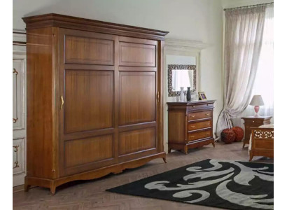 Echt houten kledingkast houten kast kast slaapkamer meubels Italië Nieuw