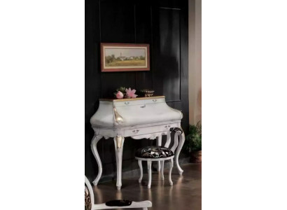 Make-up tafel wit Luxe console dressoir Hout klassiek ontwerp