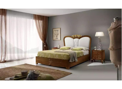 Slaapkamer set Bed + 2x Nachtkastjes Bedden Italiaanse meubels 3-delig.