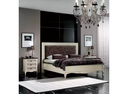 Ontwerp slaapkamer 3-delig. Bed 2x nachtkastje luxe beddenset meubels nieuw